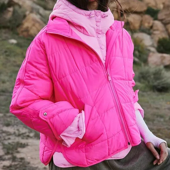 FP Movement Women’s Pippa Packable Puffer Jacket sz Medium - Picture 10 of 11